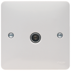 Hager WMTVF TV Socket 1G Female