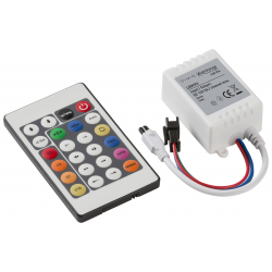 12V IR Controller and Remote - RGB Chaser