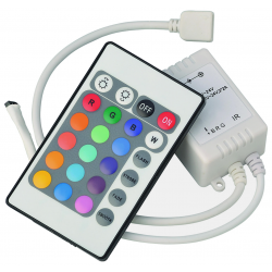 12V / 24V IR Controller and Remote - RGB