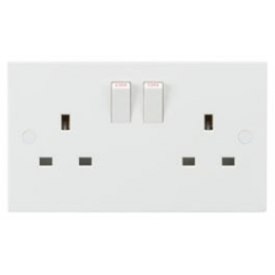 13A 2G DP Switched Socket